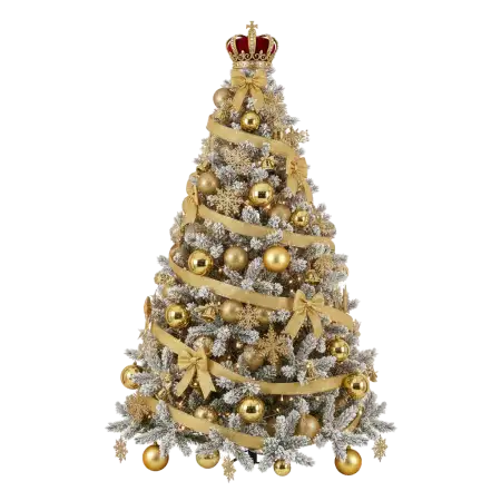 Christmas Tree PNG Line Art Style - Free Christmas Tree Png Download