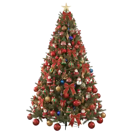 Christmas Tree PNG With Gift Boxes - Free Christmas Tree Png Download