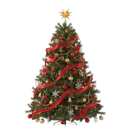 Christmas Tree PNG With LED Lights - Free Christmas Tree Png Download