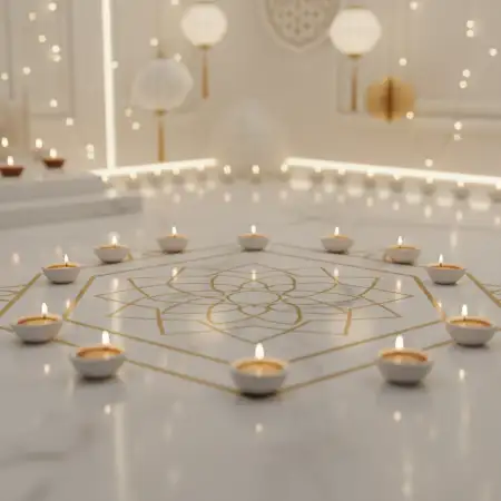 Cinematic Diwali Background With Hdr Glow - Free Backgr Download