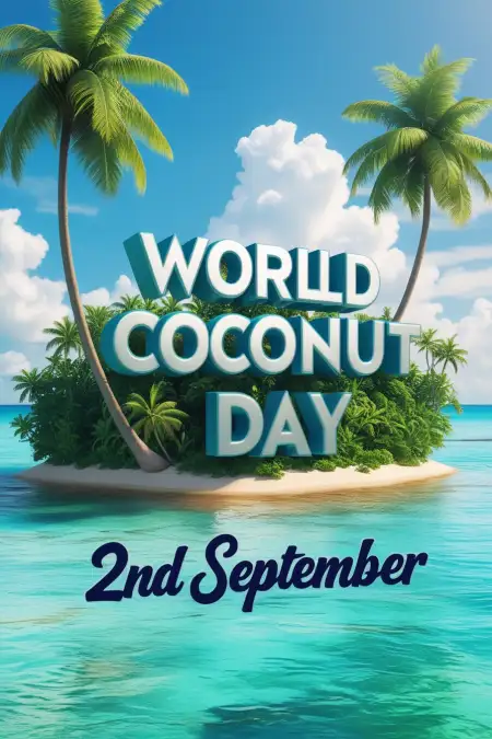 Coconut Tree As Kalpavriksha World Coconut Day Special - Free World Coconut Day Download