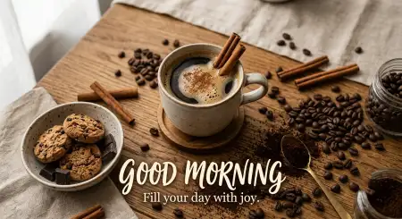Coffee Beans Good Morning Wallpaper - Free Good Morning Coffee Download