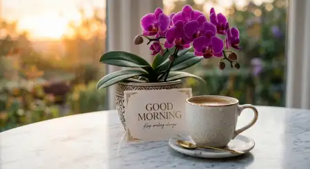 Coffee Good Morning Greeting Card - Free Good Morning Coffee Download