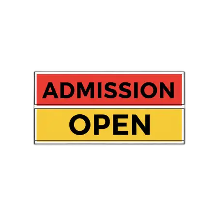 college admission open poster png