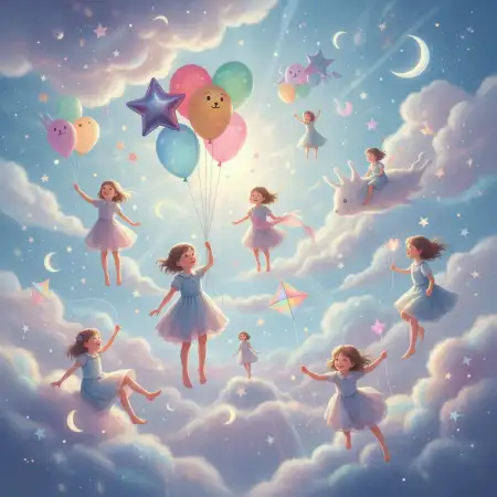 Colorful Kids Playing Children Day Background - Free Childrens Day Background Download