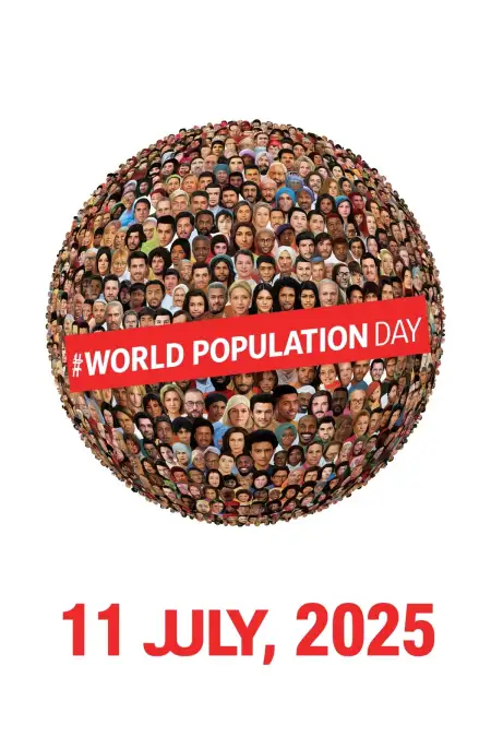 Colorful Poster For World Population Day - Free World Population Day Download