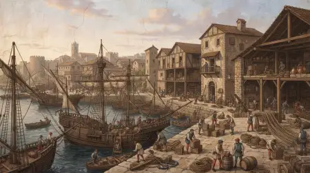 columbus day 2026 historical illustration background