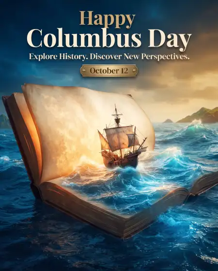 columbus day 2026 historical reflection quotes design