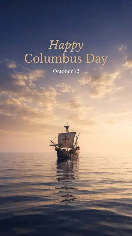 columbus day 2026 inspirational quotes design