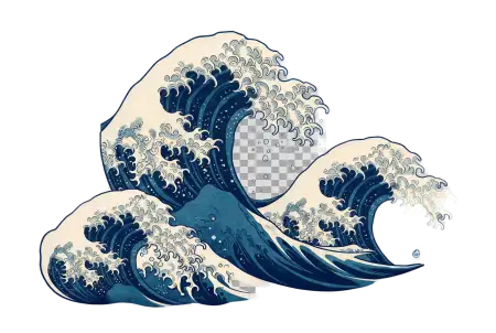 columbus day 2026 ocean waves png transparent design - Columbus Day 2026