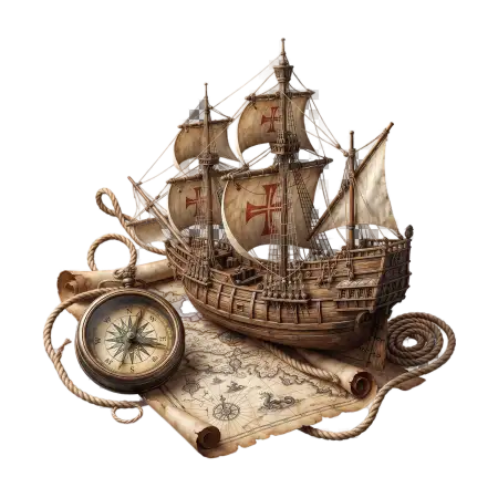 columbus day 2026 santa maria ship png design - Columbus Day 2026
