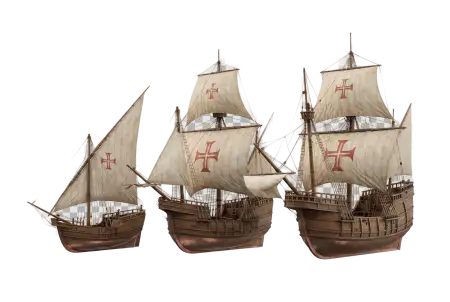columbus day 2026 three ships historical illustration - Columbus Day 2026