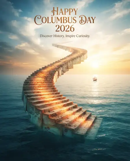 columbus day 2026 vertical story design - Columbus Day 2026