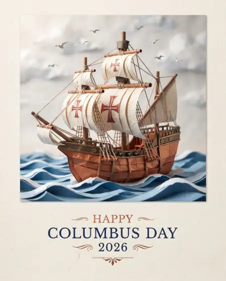 columbus day 2026 wishes for whatsapp status design