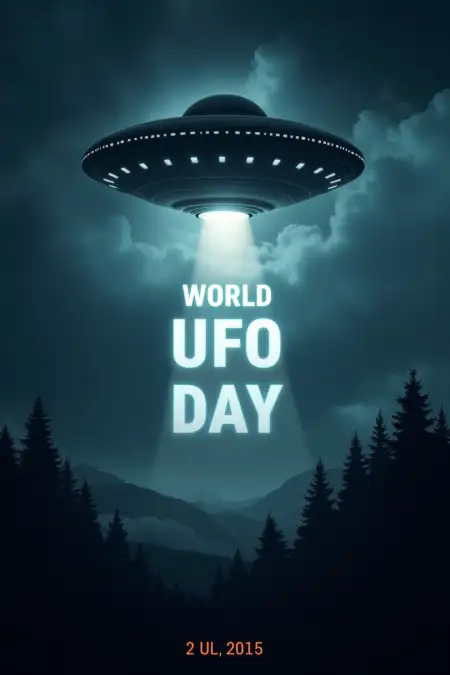 Cosmic Background For World Ufo Day - Free World Ufo Day 2025 Download