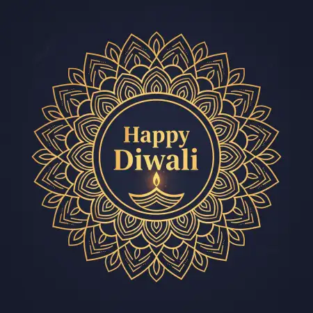 Couple Lighting Diya Together Photo For Happy Diwali 2025 Greeting - Free Happy Diwali 2025 Download