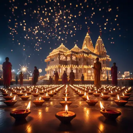 Creative Diwali Background For Invitation Banner - Free Backgr Download