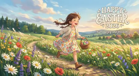 Creative Easter 2026 Card Captions - Free Happy Easter 2026 Download