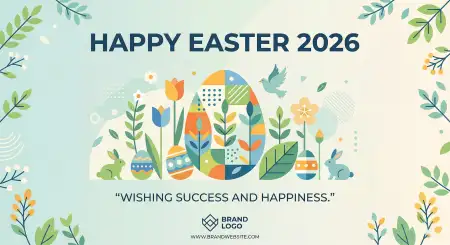 Creative Happy Easter 2026 Hashtags - Free Happy Easter 2026 Download