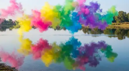 Creative Holi Poster Background Template - Free Holi Poster Background Download