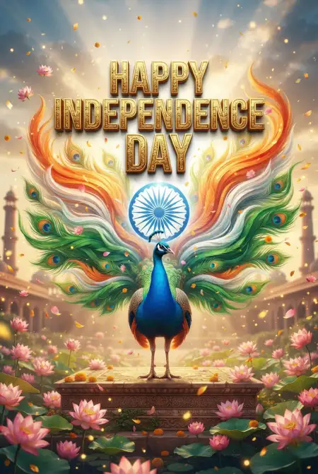 Creative Independence Day Wishes 2026 - Free Indian Independence Day Wishes 2026 Download