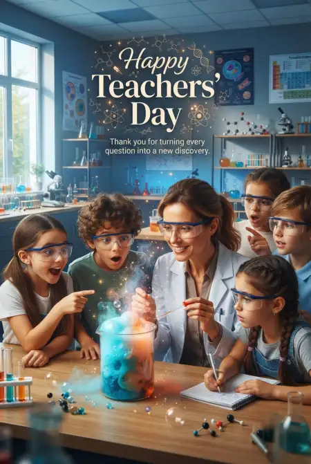 Free Creative Teachers Day Cards Image Download