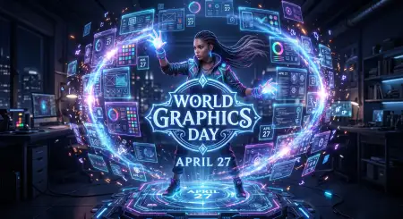 Creative World Graphics Day Reels Content - Free World Graphics Day 2026 Download