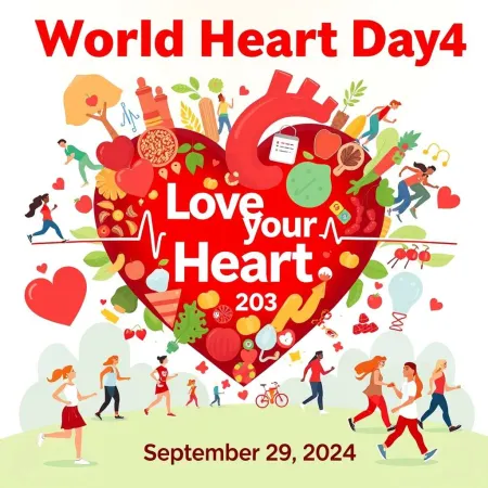 Creative World Heart Day 2024 Poster Download - Free Related World Heart Day Image