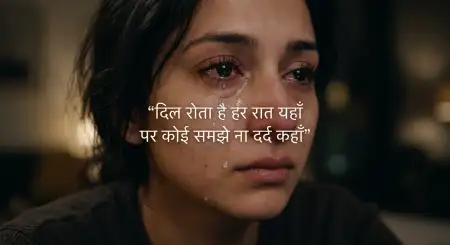Crying Girl Sad Status Hindi - Free Emotional Girl Quotes Hindi Download