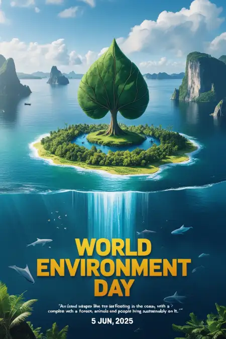 Cute Cartoon Image For World Environment Day - Free Related World Environment Day Image