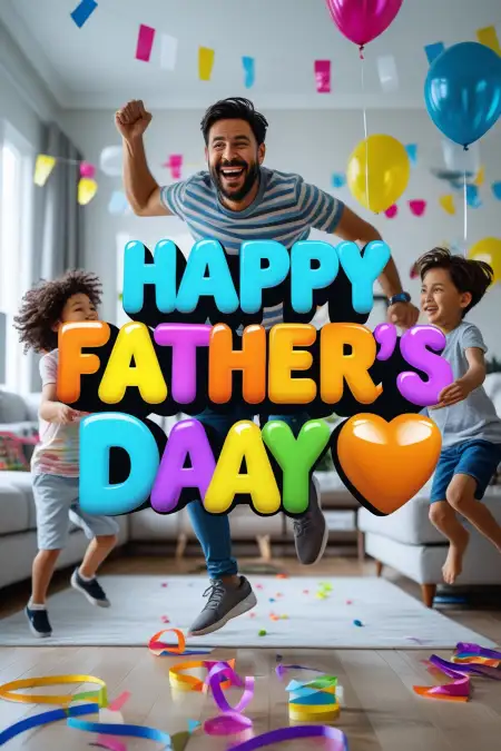 Cute Happy Fathers Day Wishes From Little Kids - Free Wishes Download