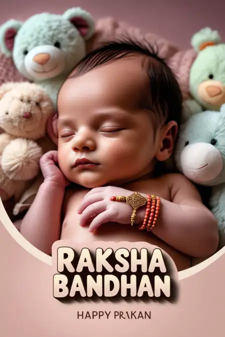 Cute Rakhi Wishes For Kids - Free Happy Raksha Bandhan Wishes For Children Download