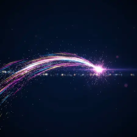 Free Dark Blue New Year 2026 Background With Lights Background Download