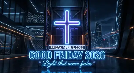 Free Dark Theme Good Friday Png Design Image Download