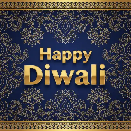 Deepavali 2025 Photo With Lord Ganesha And Glowing Diya Background - Free Happy Diwali 2025 Download