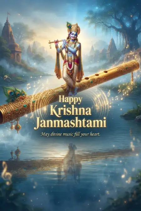 Devotional Happy Krishna Janmashtami Greetings - Free Happy Krishna Janmashtami Greetings Download