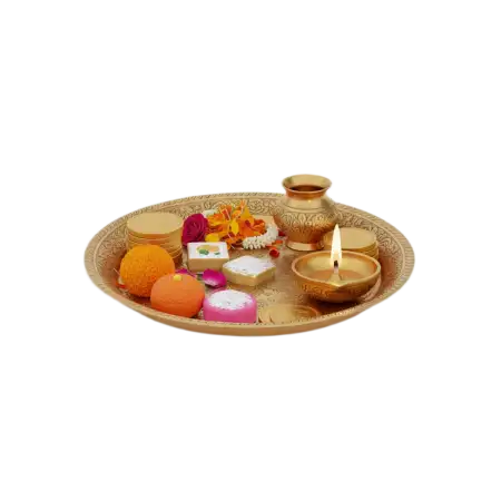 Dhanteras Hd Png With Golden Lamp - Free Png Download