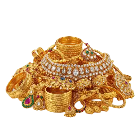 Dhanteras Jewellery Png Transparent Pic - Free Png Download