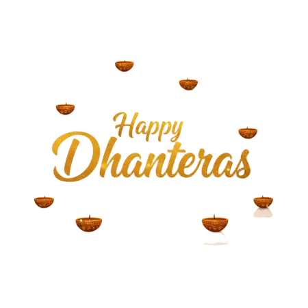 Dhanteras Text Png Logo Design - Free Png Download