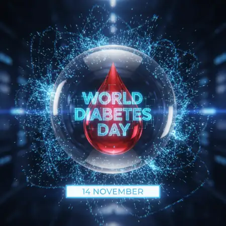 Free Diabetes Awareness Month And World Diabetes Day Difference Background Download