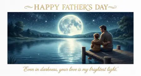 Free Digital Fathers Day Greeting Card Image Download
