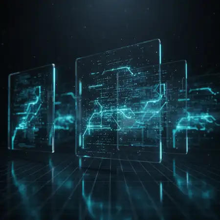 Digital Technology Background Design - Free Tech Background Download