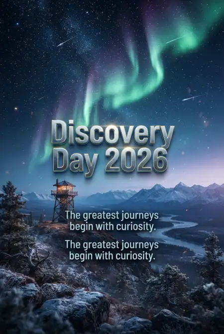 Discovery Day 2026 Vector - Free Discovery Day 2026 Download