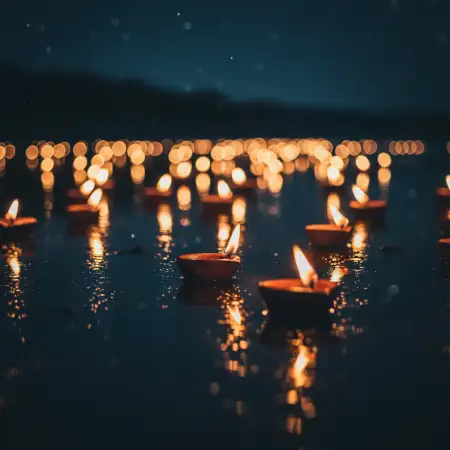 diwali background for greeting card design