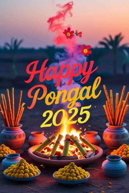 Download Happy Pongal 2025 Celebration Wallpapers In 4k - Free Happy Pongal 2025 Download