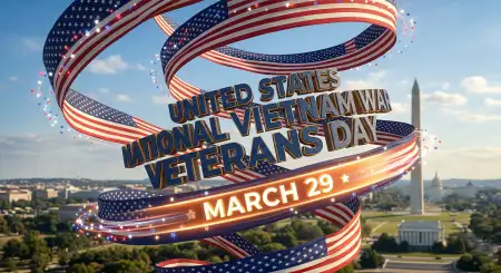 Download Vietnam Veterans Day Banner Images Free Hd Quality - Free United States National Vietnam War Veterans Day Download