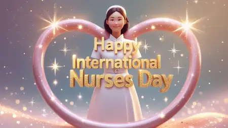Downloadable Happy International Nurses Day Text Image - Free Related Happy Iinternational Nurses Day Image