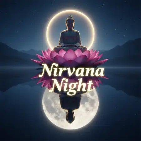 Free Duruthu Poya Day Greeting Banner Background Download