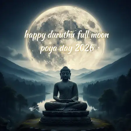 duruthu poya day harmony wishes