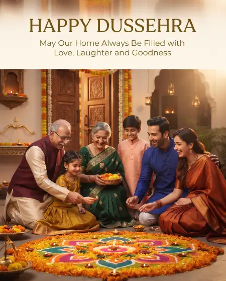 dussehra festival celebration images with family - Dussehra Celebration